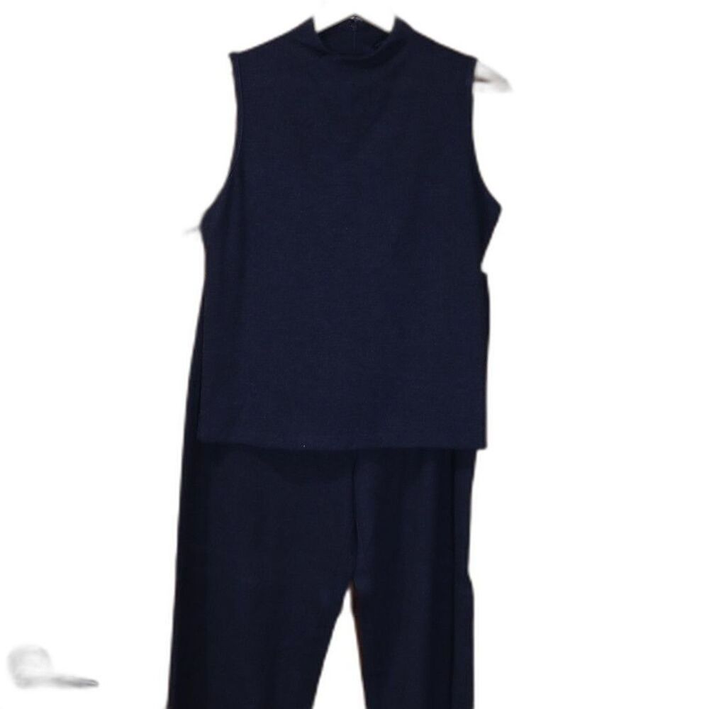 French Connection Charcoal Pant & Shell Suit Set LG